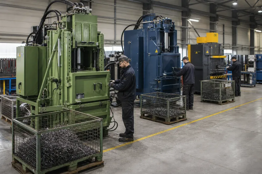 Primerjava treh vrst balirnih strojev po zmogljivosti, tlorisu in cenovnem razredu